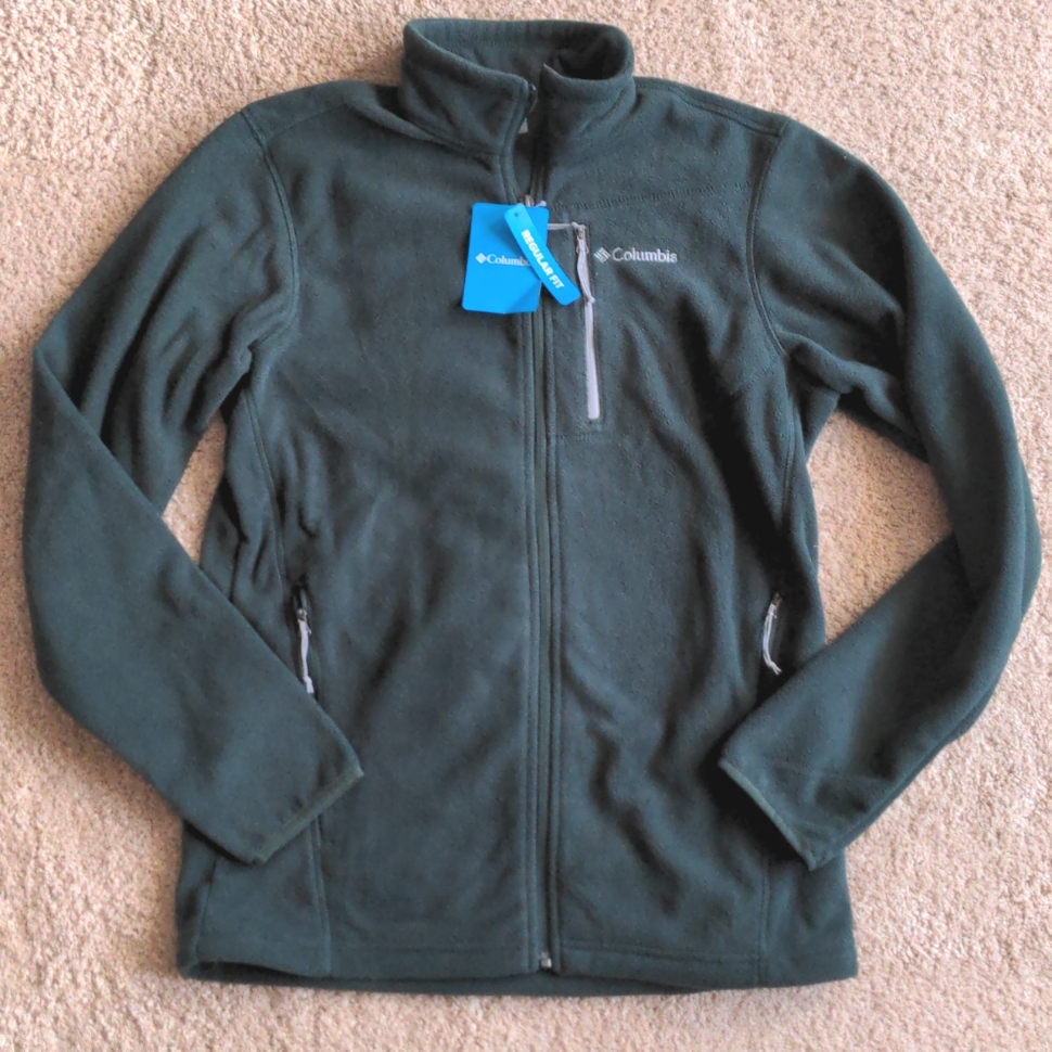 Nwt! Columbia Full Zip Fleece Jacket